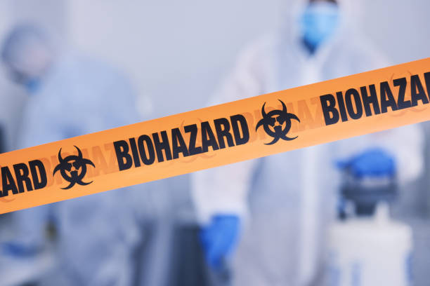 Professional Biohazard technician working in Silver Lake, FL